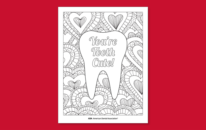 floss coloring pages